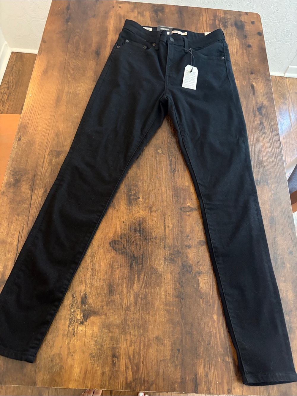 Levi's Women's Black High-Rise Skinny Jeans